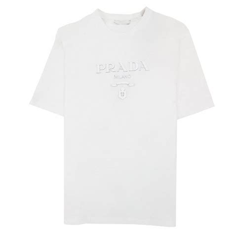 prada white green t shirt|prada milano t shirt.